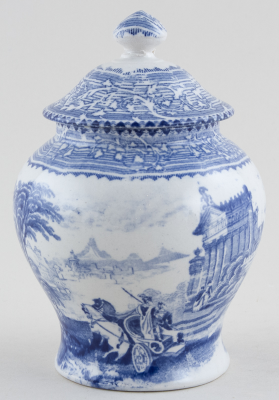 Vase lidded c1900